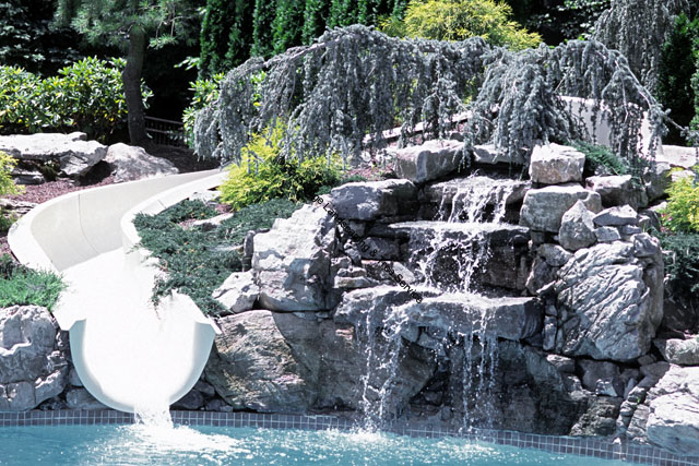 Waterslide construction